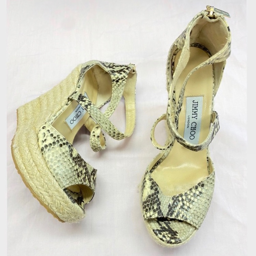 Jimmy choo wedge sandals